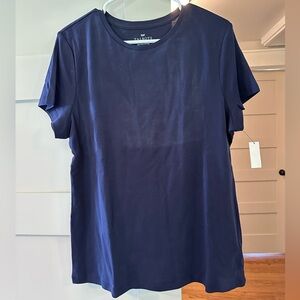 Talbots Blue Short Sleeve Tee